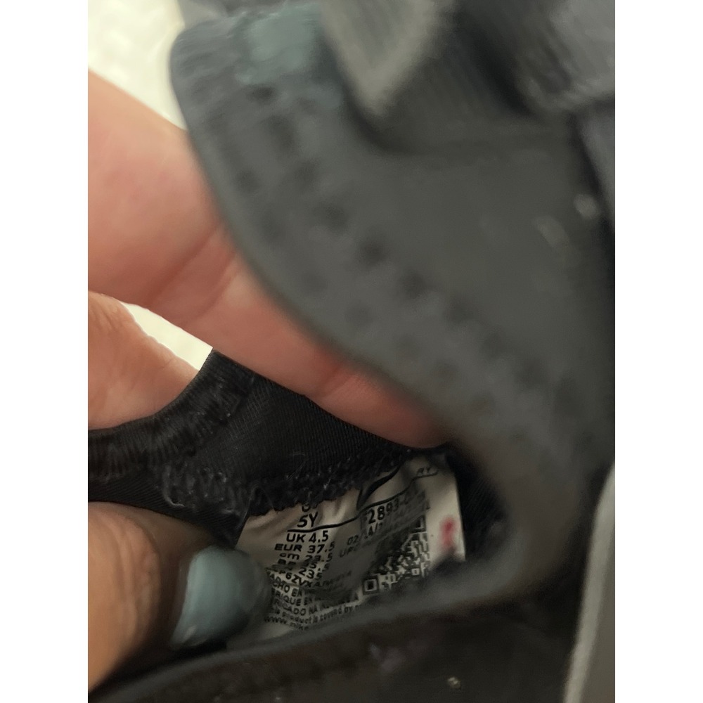 Nike Kids Black Flex Runner Slip On Sneaker Shoes Boys 4.5 Athletic Everyday - Picture 5 of 6